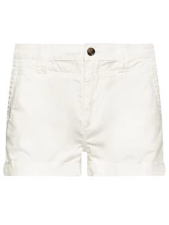Pepe Jeans Γυναίκες Υφασμάτινα Σορτς Σορτς υφασμάτινο Balboa PL800629 Λευκό Regular Fit -Pepe Jeans Κατάστημα unnamed file 1016