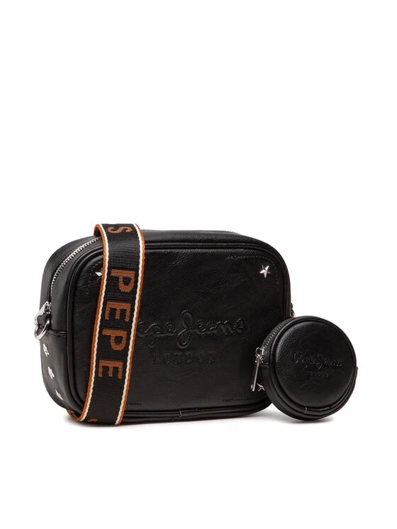 Pepe Jeans Γυναίκες Τσάντες Χιαστί Τσάντα Bassy Bag PL031298 Μαύρο 2 Pepe Jeans Γυναίκες Τσάντες Χιαστί Τσάντα Bassy Bag PL031298 Μαύρο - Image 2