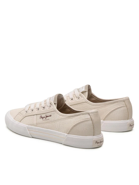 Pepe Jeans Γυναίκες Κλειστά Παπούτσια Πάνινα παπούτσια Brady W Snake PLS31291 Μπεζ 3 Pepe Jeans Γυναίκες Κλειστά Παπούτσια Πάνινα παπούτσια Brady W Snake PLS31291 Μπεζ - Image 3