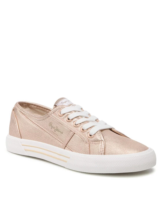 Pepe Jeans Γυναίκες Κλειστά Παπούτσια Πάνινα παπούτσια Brady W Met PLS31289 Ροζ 1 Pepe Jeans Γυναίκες Κλειστά Παπούτσια Πάνινα παπούτσια Brady W Met PLS31289 Ροζ