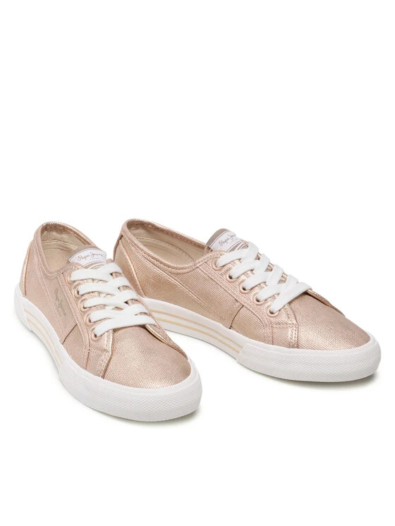 Pepe Jeans Γυναίκες Κλειστά Παπούτσια Πάνινα παπούτσια Brady W Met PLS31289 Ροζ 5 Pepe Jeans Γυναίκες Κλειστά Παπούτσια Πάνινα παπούτσια Brady W Met PLS31289 Ροζ - Image 5