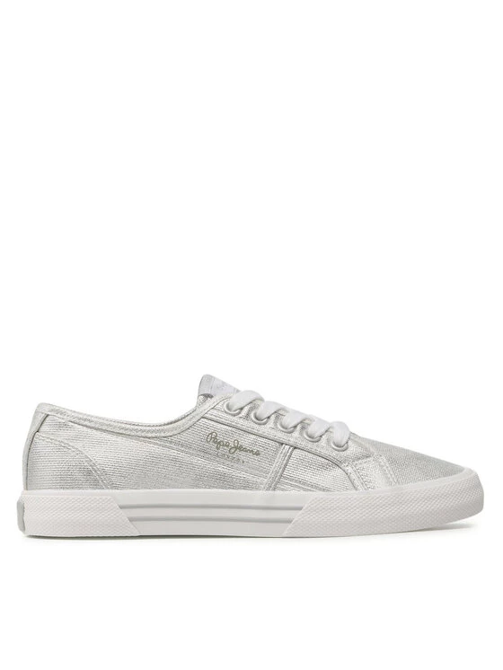 Pepe Jeans Γυναίκες Κλειστά Παπούτσια Πάνινα παπούτσια Brady W Met PLS31289 Ασημί 2 Pepe Jeans Γυναίκες Κλειστά Παπούτσια Πάνινα παπούτσια Brady W Met PLS31289 Ασημί - Image 2