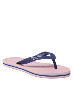 Pepe Jeans Γυναίκες Σαγιονάρες Bay Beach Brand W PLS70124 Σκούρο μπλε