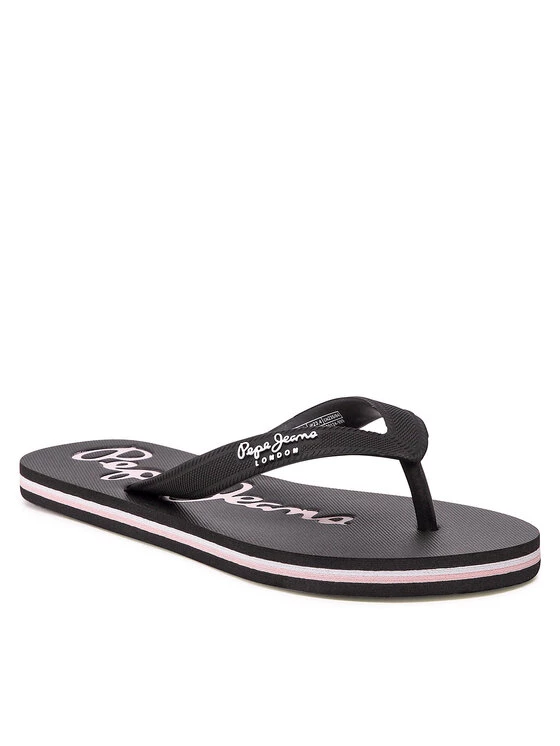 Pepe Jeans Γυναίκες Σαγιονάρες Bay Beach Brand W PLS70124 Μαύρο 1 Pepe Jeans Γυναίκες Σαγιονάρες Bay Beach Brand W PLS70124 Μαύρο