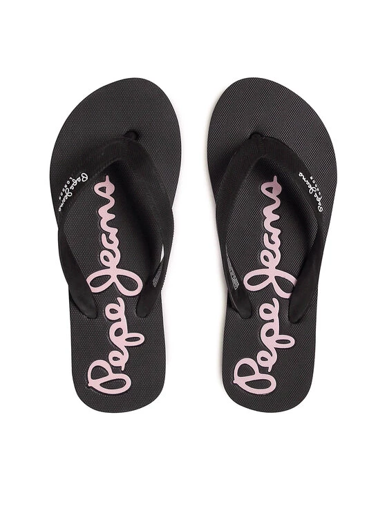 Pepe Jeans Γυναίκες Σαγιονάρες Bay Beach Brand W PLS70124 Μαύρο 6 Pepe Jeans Γυναίκες Σαγιονάρες Bay Beach Brand W PLS70124 Μαύρο - Image 6