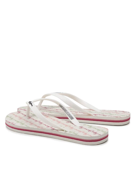 Pepe Jeans Γυναίκες Σαγιονάρες Rake Log PLS70118 Λευκό 3 Pepe Jeans Γυναίκες Σαγιονάρες Rake Log PLS70118 Λευκό - Image 3