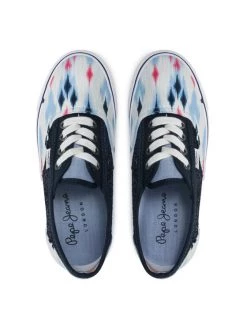 Pepe Jeans Γυναίκες Sneakers Πάνινα παπούτσια Alford Laces PLS30513 Σκούρο μπλε -Pepe Jeans Κατάστημα unnamed file 1228