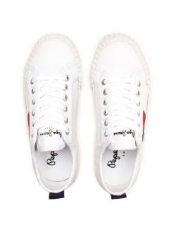 Pepe Jeans Παιδιά Αγόρι Πάνινα παπούτσια Ottis Boy PBS30476 Λευκό -Pepe Jeans Κατάστημα unnamed file 1240