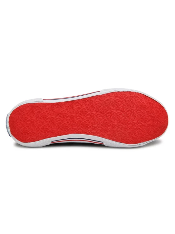 Pepe Jeans Γυναίκες Κοντά Sneakers Πάνινα παπούτσια Aberlady Ecobass PLS31193 Σκούρο μπλε 4 Pepe Jeans Γυναίκες Κοντά Sneakers Πάνινα παπούτσια Aberlady Ecobass PLS31193 Σκούρο μπλε - Image 4