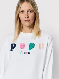 Pepe Jeans Γυναίκες Μπλούζες Μπλούζα Peg PL581238 Λευκό Regular Fit -Pepe Jeans Κατάστημα unnamed file 13