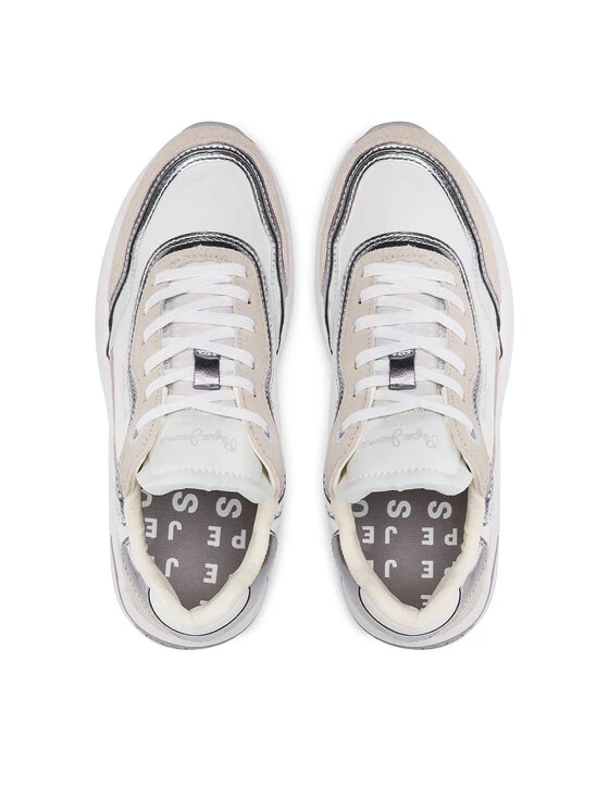 Pepe Jeans Γυναίκες Αθλητικά Arrow Layer PLS31342 Λευκό 6 Pepe Jeans Γυναίκες Αθλητικά Arrow Layer PLS31342 Λευκό - Image 6