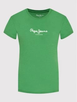 Pepe Jeans Γυναίκες T-shirts T-Shirt New Virgina PL505202 Πράσινο Slim Fit 9 Pepe Jeans Γυναίκες T-shirts T-Shirt New Virgina PL505202 Πράσινο Slim Fit -Pepe Jeans Κατάστημα unnamed file 139