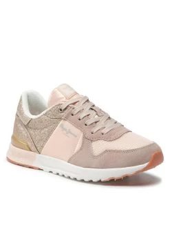 Pepe Jeans Γυναίκες Αθλητικά Verona Pro Happy PLS31317 Μπεζ