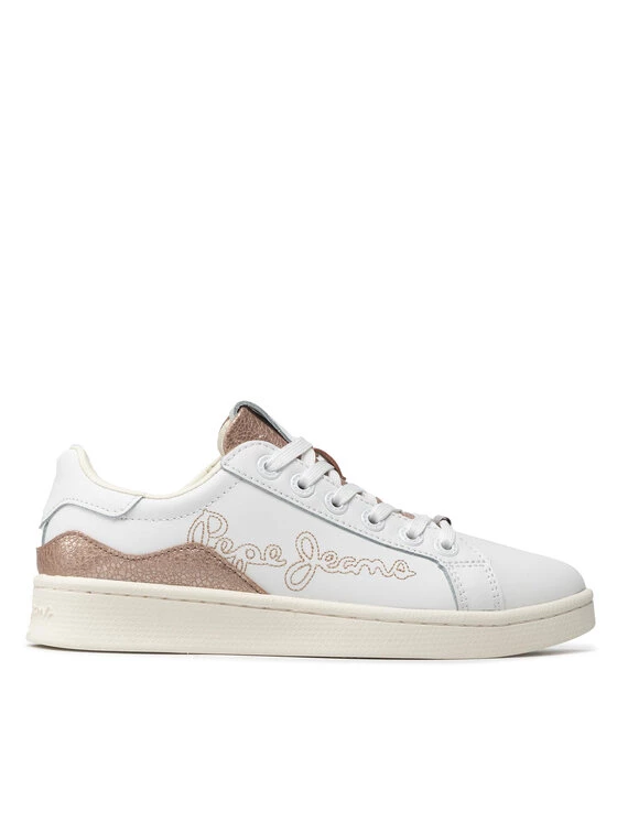 Pepe Jeans Γυναίκες Αθλητικά Milton Mix PLS31307 Λευκό 2 Pepe Jeans Γυναίκες Αθλητικά Milton Mix PLS31307 Λευκό - Image 2