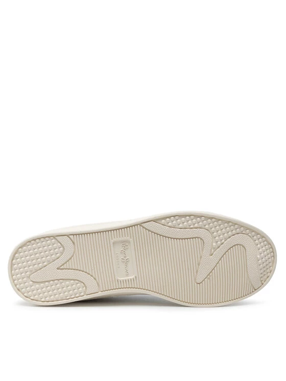 Pepe Jeans Γυναίκες Αθλητικά Milton Mix PLS31307 Λευκό 4 Pepe Jeans Γυναίκες Αθλητικά Milton Mix PLS31307 Λευκό - Image 4