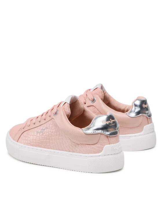 Pepe Jeans Γυναίκες Αθλητικά Adams Croco PLS31308 Ροζ 3 Pepe Jeans Γυναίκες Αθλητικά Adams Croco PLS31308 Ροζ - Image 3