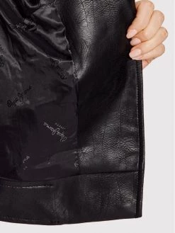 Pepe Jeans Γυναίκες Δερμάτινα Μπουφάν Μπουφάν δερμάτινο Astrid PL402067 Μαύρο Regular Fit -Pepe Jeans Κατάστημα unnamed file 144