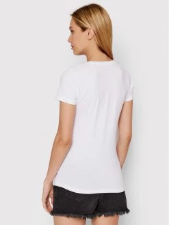 Pepe Jeans Γυναίκες T-shirts T-Shirt PL502711 Λευκό Slim Fit -Pepe Jeans Κατάστημα unnamed file 148