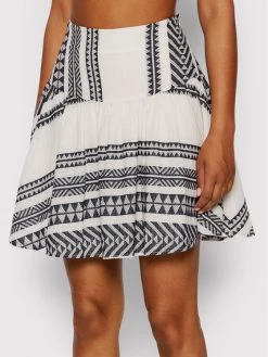 Pepe Jeans Γυναίκες Φούστα Mini Miren PL900967 Λευκό Regular Fit