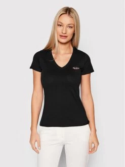 Pepe Jeans Γυναίκες T-shirts T-Shirt Bleu PL505053 Μαύρο Slim Fit