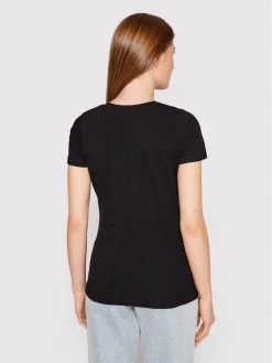 Pepe Jeans Γυναίκες T-shirts T-Shirt PL502711 Μαύρο Slim Fit -Pepe Jeans Κατάστημα unnamed file 153