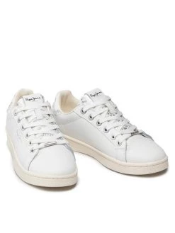 Pepe Jeans Γυναίκες Αθλητικά Milton Bass PLS31252 Λευκό -Pepe Jeans Κατάστημα unnamed file 1541