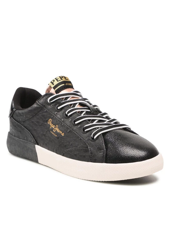 Pepe Jeans Γυναίκες Αθλητικά Kioto Astrid PLS31237 Μαύρο 1 Pepe Jeans Γυναίκες Αθλητικά Kioto Astrid PLS31237 Μαύρο