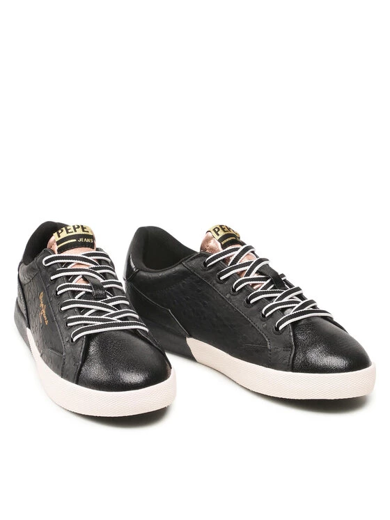 Pepe Jeans Γυναίκες Αθλητικά Kioto Astrid PLS31237 Μαύρο 5 Pepe Jeans Γυναίκες Αθλητικά Kioto Astrid PLS31237 Μαύρο - Image 5