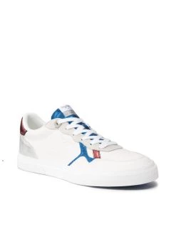 Pepe Jeans Γυναίκες Κλειστά Παπούτσια Πάνινα παπούτσια Kenton Wave PLS31236 Λευκό