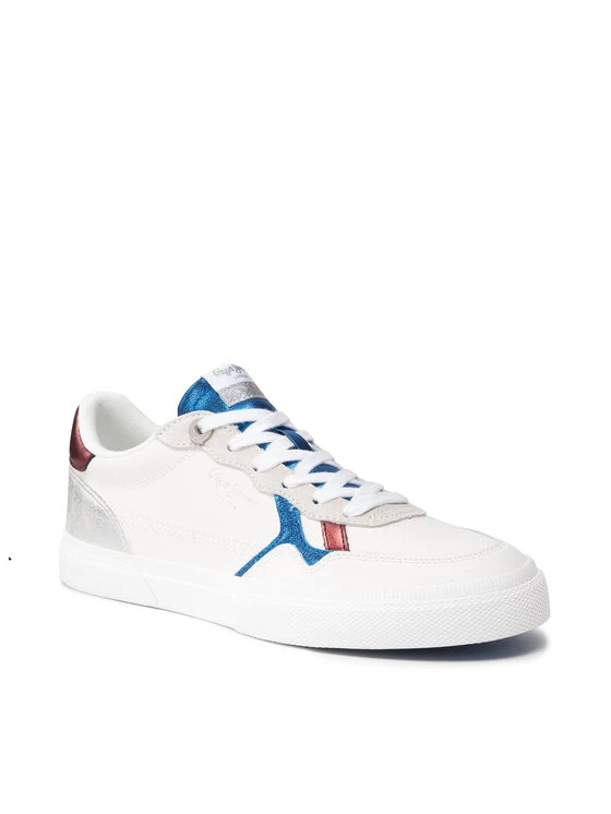 Pepe Jeans Γυναίκες Κλειστά Παπούτσια Πάνινα παπούτσια Kenton Wave PLS31236 Λευκό 1 Pepe Jeans Γυναίκες Κλειστά Παπούτσια Πάνινα παπούτσια Kenton Wave PLS31236 Λευκό