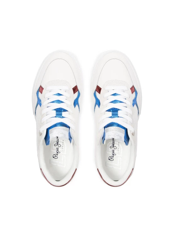 Pepe Jeans Γυναίκες Κλειστά Παπούτσια Πάνινα παπούτσια Kenton Wave PLS31236 Λευκό 6 Pepe Jeans Γυναίκες Κλειστά Παπούτσια Πάνινα παπούτσια Kenton Wave PLS31236 Λευκό - Image 6