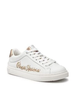Pepe Jeans Γυναίκες Αθλητικά Adams Pam PLS31200 Λευκό