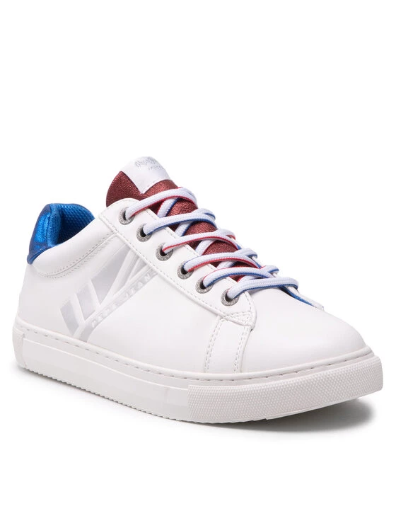 Pepe Jeans Γυναίκες Αθλητικά Adams Brit PLS31197 Λευκό 1 Pepe Jeans Γυναίκες Αθλητικά Adams Brit PLS31197 Λευκό