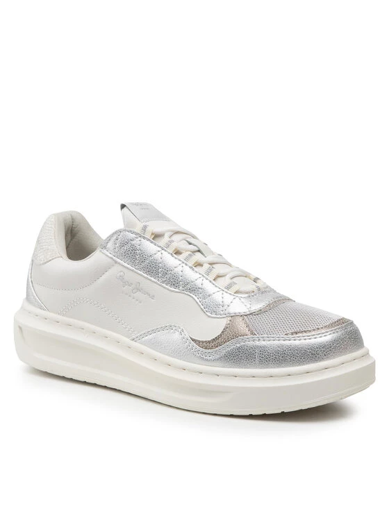 Pepe Jeans Γυναίκες Αθλητικά Abbey Miri PLS31195 Λευκό 1 Pepe Jeans Γυναίκες Αθλητικά Abbey Miri PLS31195 Λευκό