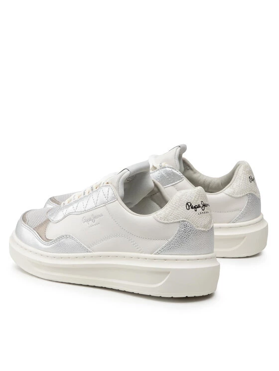 Pepe Jeans Γυναίκες Αθλητικά Abbey Miri PLS31195 Λευκό 3 Pepe Jeans Γυναίκες Αθλητικά Abbey Miri PLS31195 Λευκό - Image 3