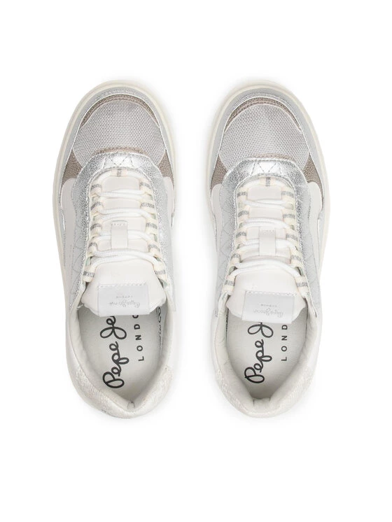 Pepe Jeans Γυναίκες Αθλητικά Abbey Miri PLS31195 Λευκό 6 Pepe Jeans Γυναίκες Αθλητικά Abbey Miri PLS31195 Λευκό - Image 6