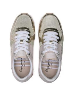 Pepe Jeans Γυναίκες Κλειστά Παπούτσια Αθλητικά Verona Q Versus 1 PLS31146 Μπεζ -Pepe Jeans Κατάστημα unnamed file 1703