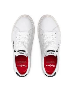 Pepe Jeans Γυναίκες Sneakers Πάνινα παπούτσια Kenton Basic Woman PLS30990 Λευκό -Pepe Jeans Κατάστημα unnamed file 171