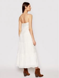 Pepe Jeans Γυναίκες Καλοκαιρινά Φορέματα Φόρεμα καλοκαιρινό Anae PL952819 Λευκό Relaxed Fit -Pepe Jeans Κατάστημα unnamed file 174