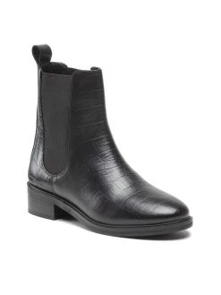 Pepe Jeans Γυναίκες Biker Μποτάκια Μποτάκια με λάστιχο Orsett Chelsea PLS50423 Μαύρο