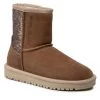 Pepe Jeans Γυναίκες Μπότες Χιονιού Παπούτσια Diss Sequins PLS50445 Καφέ