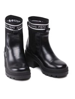 Pepe Jeans Γυναίκες Biker Μποτάκια Μποτάκια Coventry Chelsea PLS50443 Μαύρο -Pepe Jeans Κατάστημα unnamed file 1771