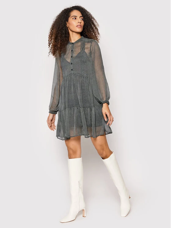 Pepe Jeans Γυναίκες Καθημερινά Φορέματα Φόρεμα καθημερινό Jillian PL952998 Σκούρο μπλε Regular Fit 2 Pepe Jeans Γυναίκες Καθημερινά Φορέματα Φόρεμα καθημερινό Jillian PL952998 Σκούρο μπλε Regular Fit - Image 2