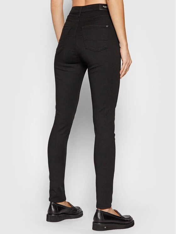 Pepe Jeans Γυναίκες Jeggings Jegging Regent PL204171 Μαύρο Skinny Fit 3 Pepe Jeans Γυναίκες Jeggings Jegging Regent PL204171 Μαύρο Skinny Fit - Image 3