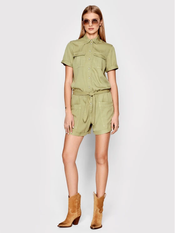 Pepe Jeans Γυναίκες Ολόσωμες Φόρμες Ολόσωμη φόρμα Safari Tess PL230399 Πράσινο Regular Fit 2 Pepe Jeans Γυναίκες Ολόσωμες Φόρμες Ολόσωμη φόρμα Safari Tess PL230399 Πράσινο Regular Fit - Image 2