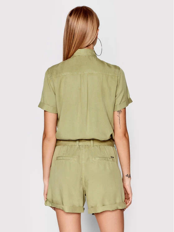 Pepe Jeans Γυναίκες Ολόσωμες Φόρμες Ολόσωμη φόρμα Safari Tess PL230399 Πράσινο Regular Fit 3 Pepe Jeans Γυναίκες Ολόσωμες Φόρμες Ολόσωμη φόρμα Safari Tess PL230399 Πράσινο Regular Fit - Image 3