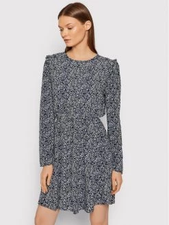 Pepe Jeans Γυναίκες Καθημερινά Φορέματα Φόρεμα καθημερινό Cleo PL952919 Σκούρο μπλε Slim Fit