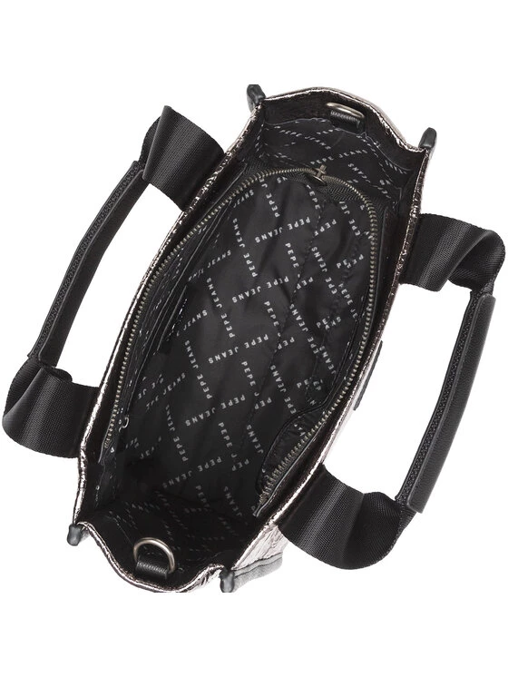 Pepe Jeans Γυναίκες Τσάντες με Χερούλι Τσάντα Claude Met PL031362 Γκρι 5 Pepe Jeans Γυναίκες Τσάντες με Χερούλι Τσάντα Claude Met PL031362 Γκρι - Image 5