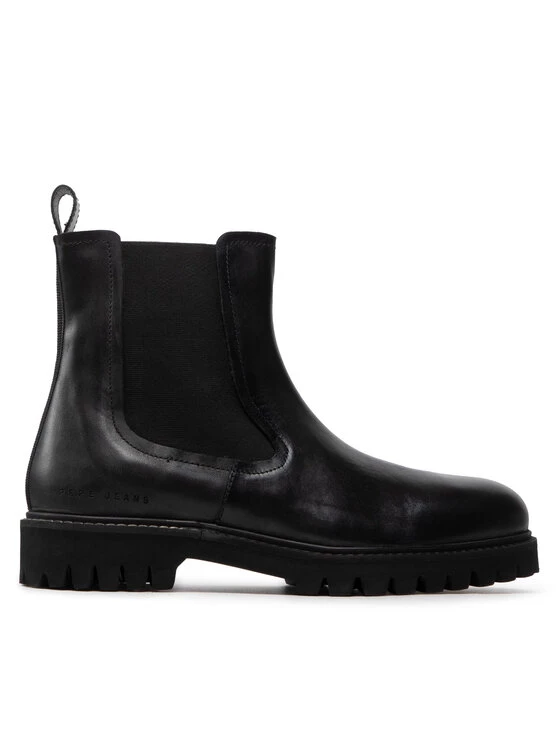 Pepe Jeans Γυναίκες Chelsea Boots Μποτάκια με λάστιχο PMS50230 Μαύρο 2 Pepe Jeans Γυναίκες Chelsea Boots Μποτάκια με λάστιχο PMS50230 Μαύρο - Image 2
