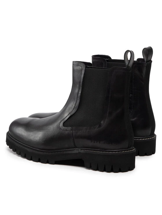 Pepe Jeans Γυναίκες Chelsea Boots Μποτάκια με λάστιχο PMS50230 Μαύρο 3 Pepe Jeans Γυναίκες Chelsea Boots Μποτάκια με λάστιχο PMS50230 Μαύρο - Image 3